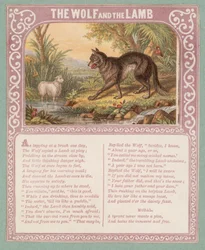 Der Wolf und das Lamm