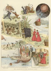 Die Abenteuer von zwei Luftfahrtmädchen