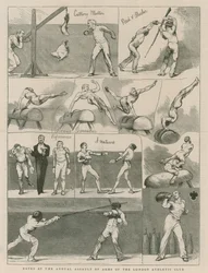 Der jährliche Waffenangriff des London Athletics Club