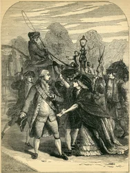 Der versuchte Mordanschlag auf George III durch Margaret Nicholson