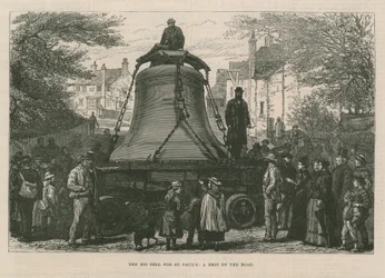 Die große Glocke für die St. Pauls Kathedrale
