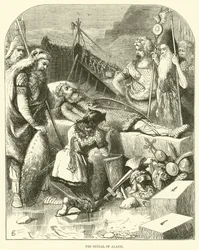 Das Begräbnis von Alarich