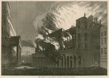 Der Brand des Her Majesty