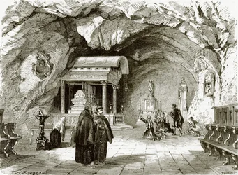 Die Kapelle von St. Rosalia bei Palermo, in Sizilien