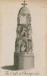 Das Kreuz in Cheapside, London