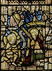 Das Ostfenster mit der Verkündigung