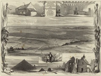 Das Schlachtfeld von Waterloo