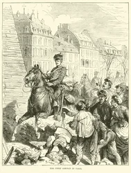 Der erste Deutsche in Paris, Februar 1871