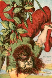 Der Riese bricht sich das Genick