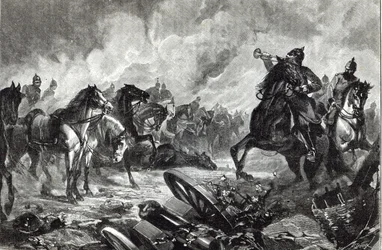 Die Pferde von Gravelotte, aus 