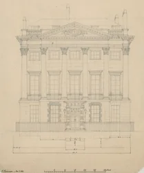 Das Haus von Mr. Scotmother, Cavendish Square, London