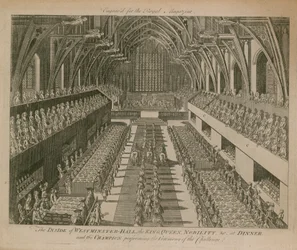 Das Innere der Westminster Hall