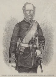 Der verstorbene Herzog von Richmond, KG (Gravur)