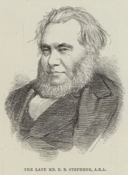 Der verstorbene Herr E B Stephens, ARA (Stich)