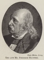 Der verstorbene Mr. Frederick Tennyson (Stich)