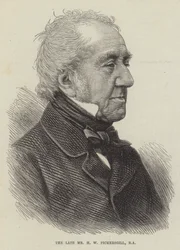 Der verstorbene Herr H W Pickersgill, RA (Stich)