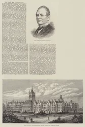 Der verstorbene Herr T Holloway (Stich)