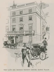 Das Haus des verstorbenen Sir George Tryon, Easton Place, London