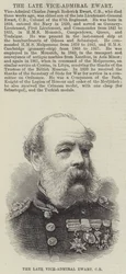 Der verstorbene Vizeadmiral Ewart, CB