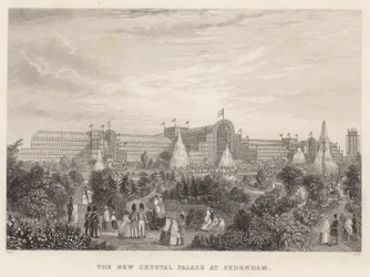 Der neue Crystal Palace in Sydenham