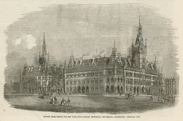 Die neuen Regierungsbüros