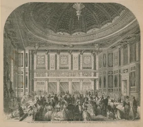 Die neuen Staatsgemächer im Buckingham-Palast