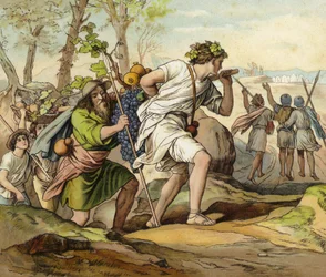 Die Rückkehr von Josua und Kaleb