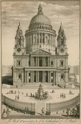 Westansicht der Kathedrale von St. Paul