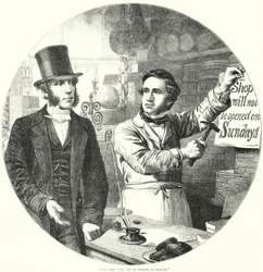 "Dieses Geschäft wird sonntags nicht geöffnet"