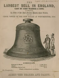Ticket zur Besichtigung der großen Glocke (Big Ben) für den Clock Tower im neuen Palast von Westminster