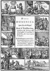 Titelseite zu Thomas Youngs Dies Dominica, 1639