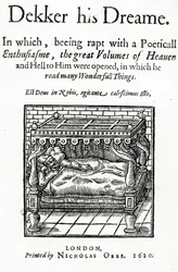 Titelseite für Dekker sein Traum von Thomas Dekker, veröffentlicht 1620