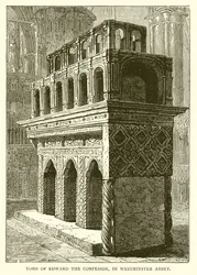 Grab von Edward dem Bekenner in der Westminster Abbey