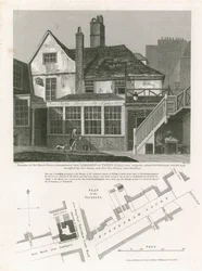 Tottenham Court, besetzt vom Adam und Eva Teehaus und Gärten