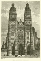 Kathedrale von Tours, Westfassade