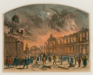 Tower von London Feuer, 1841