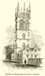 Turm des Magdalen College, Oxford