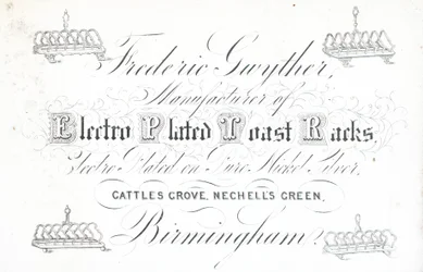 Handelskarte, Frederic Gwyther