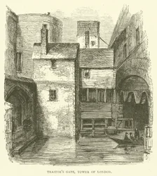 Verrätertor, Tower of London (Gravur)
