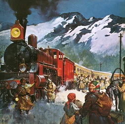 Transsibirische Eisenbahn