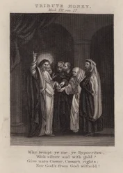 Zinsgroschen, Markus XII, Vers 17