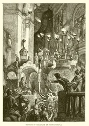 Triumph des Heraklius in Konstantinopel