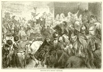 Triumph eines römischen Generals