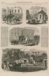 Mautstellen in und um London, die gerade abgerissen wurden