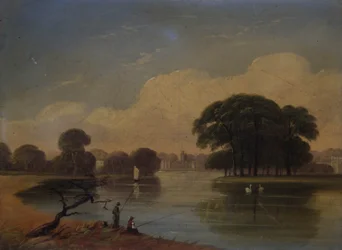 Twickenham Kirche und Oktagon