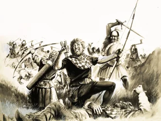 Unidentifizierte Kampfszene