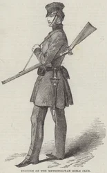 Uniform des Metropolitan Rifle Club (Stich)