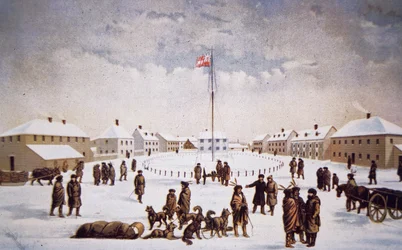 Ansicht von Fort Garry