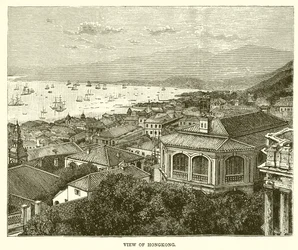 Ansicht von Hongkong