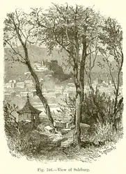 Ansicht von Salzburg